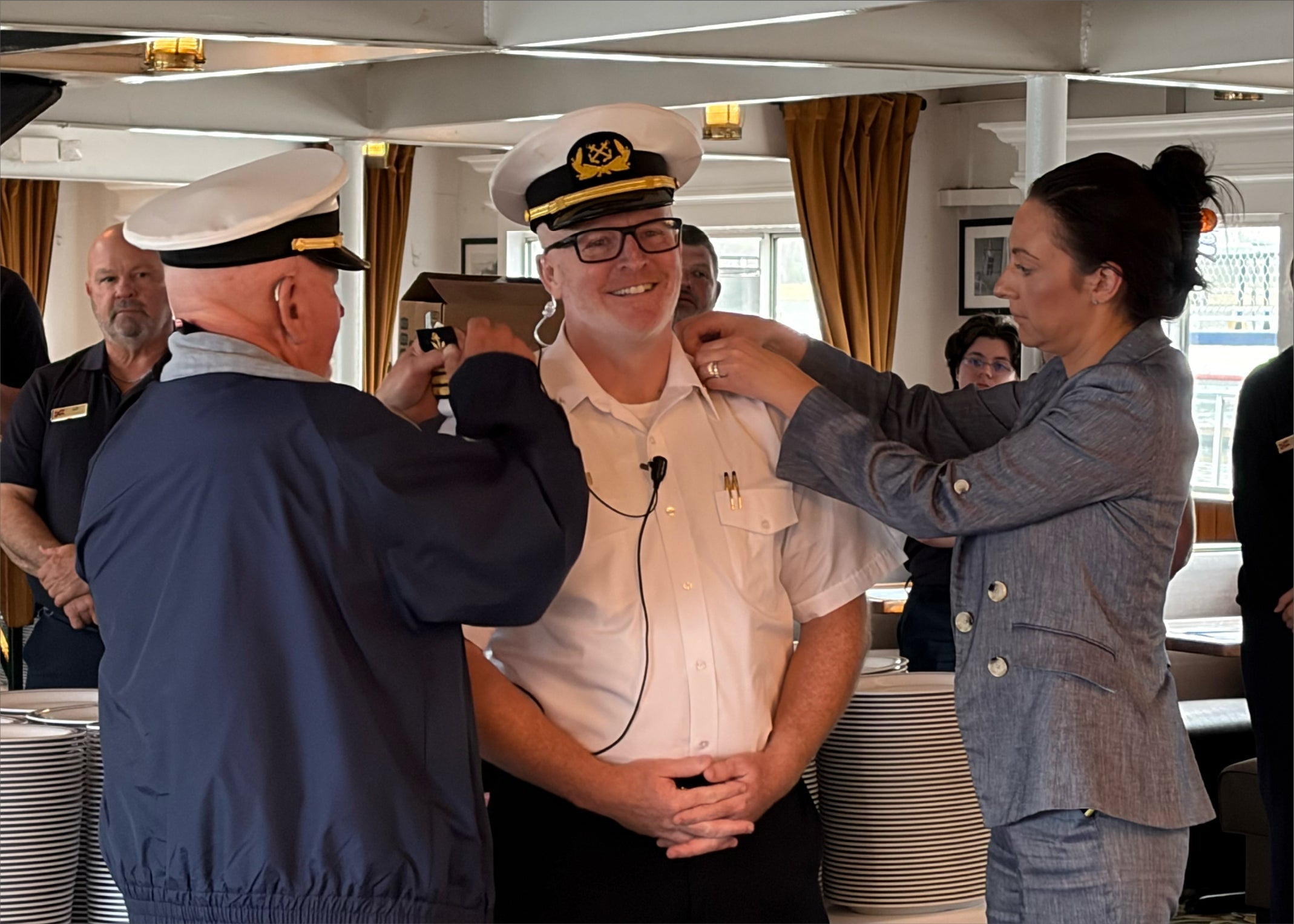 A Rare Tradition: Commissioning a New Captain
